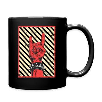 Vintage Punk Rock Punks Punk - Full Colour Mug - black - Right