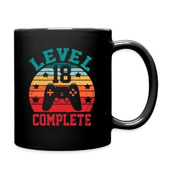 18th Birthday - Full Colour Mug - black - Right