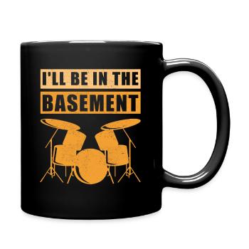Batteur tambour de tambour cadeau de batteur - Mug uni - noir - Droite