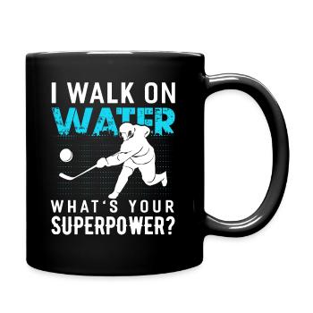 Hockey de hockey bâton de hockey de hockey bâton de hockey de hockey sur glace cadeau - Mug uni - noir - Droite