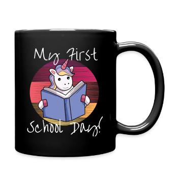 Unicorn Fable Funny Gift - Full Colour Mug - black - Right