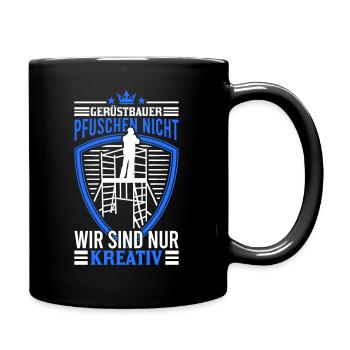 Les constructeurs d’échafaudages ne sont pas des bourrer - Mug uni - noir - Droite