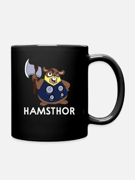 HAMSTHOR - Tasse einfarbig - Schwarz