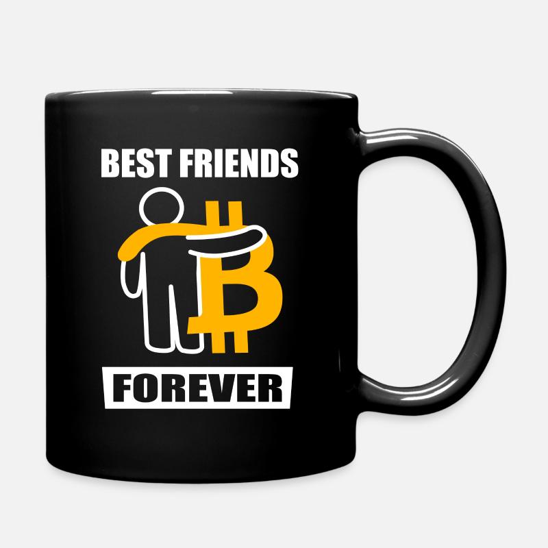 BFF Bitcoin Friends Bitcoin Best Friends Forever - Mug uni - noir