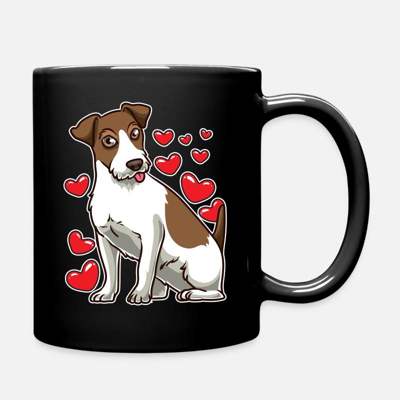 Parson Russell chien mignon - Mug uni - noir