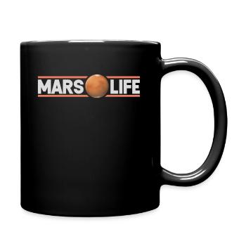 Mars - Mug uni - noir - Droite