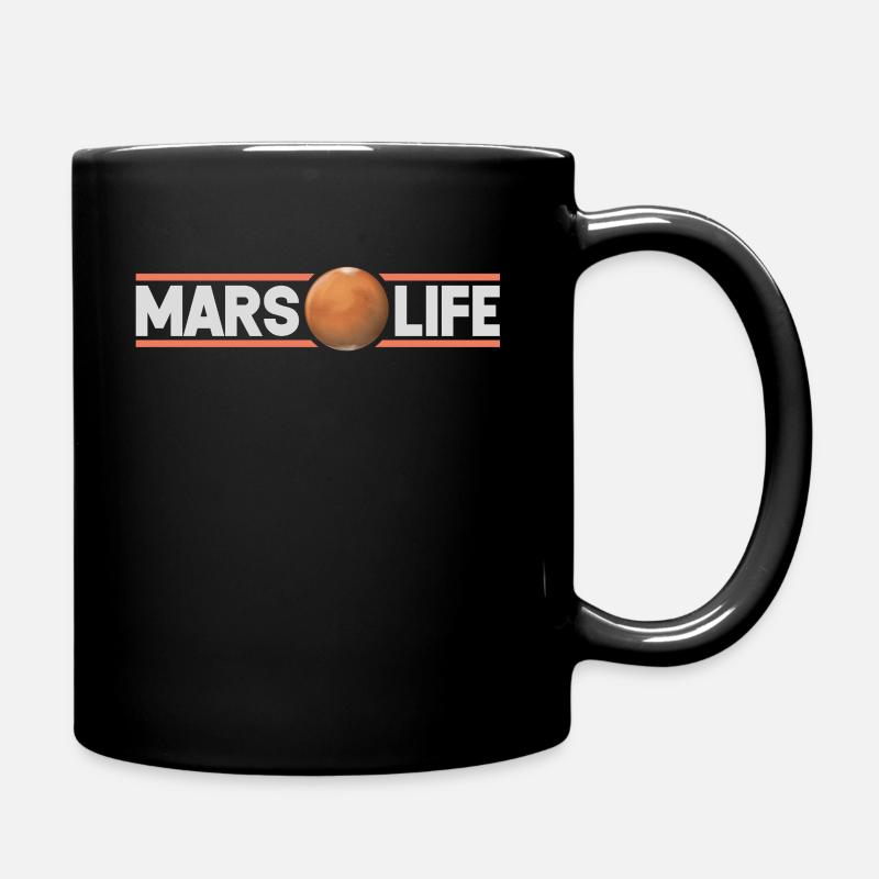 Mars - Tasse einfarbig - Schwarz