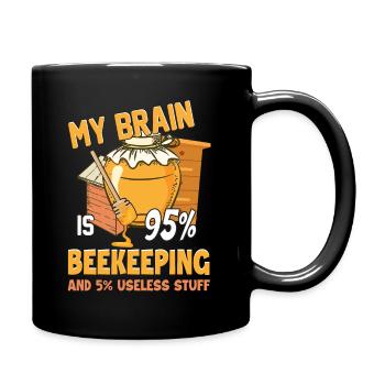 Apicole Abeille Abeilles Apiculture Ap - Mug uni - noir - Droite