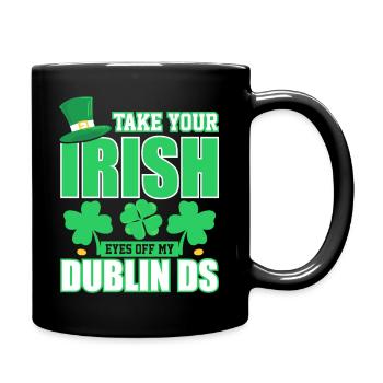 St Patrick’s Day Dublin - Mug uni - noir - Droite