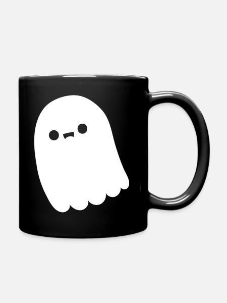 Geist - Tasse einfarbig - Schwarz