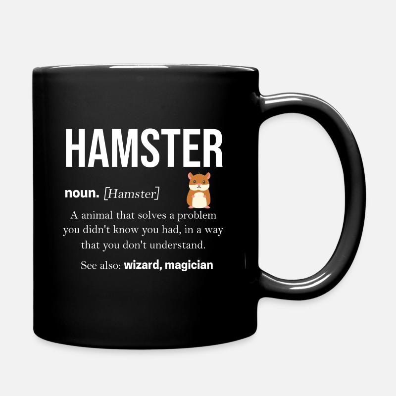 Hamster - Mug uni - noir