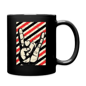 Vintage Punk Rock Punks Punk - Full Colour Mug - black - Right