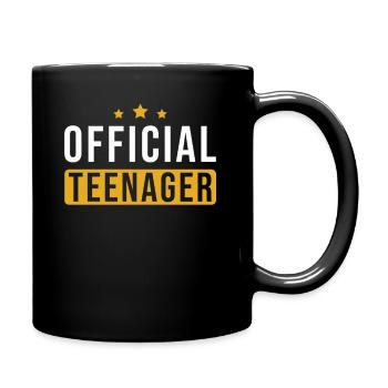 Of-one teen 13th birthday - Full Colour Mug - black - Right