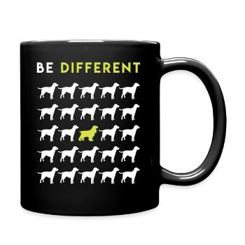 Cocker Spaniel - Full Colour Mug - black - Right
