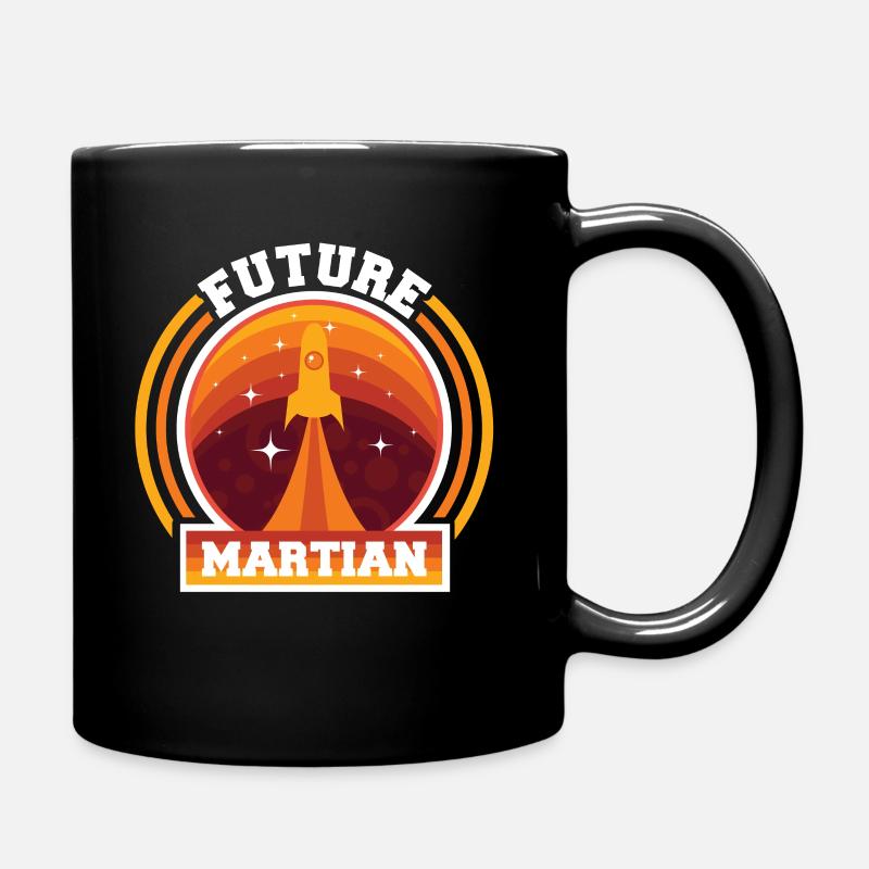 Mars - Tasse einfarbig - Schwarz