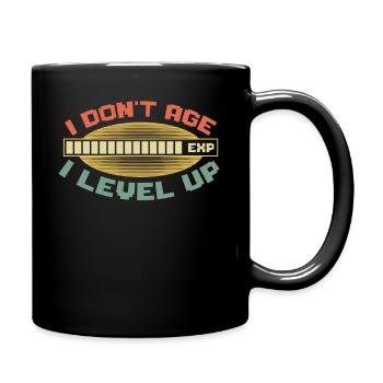 Je ne vais pas Vieillir Je Niveau Up Gamer - Mug uni - noir - Droite