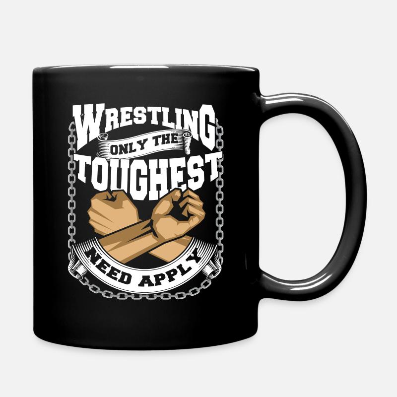 Wrestling - Tasse einfarbig - Schwarz