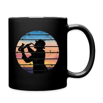 MUSIC - Mug uni - noir - Droite