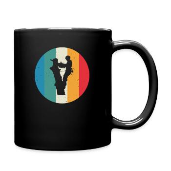 Arbre d’arborescences d’arbres Idée cadeau - Mug uni - noir - Droite