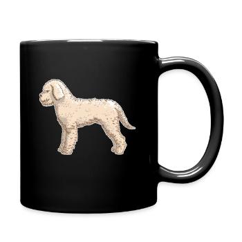 Lagotto Romagnol chien d’eau italien Graphique - Mug uni - noir - Droite