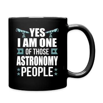 Astronomie - Mug uni - noir - Droite