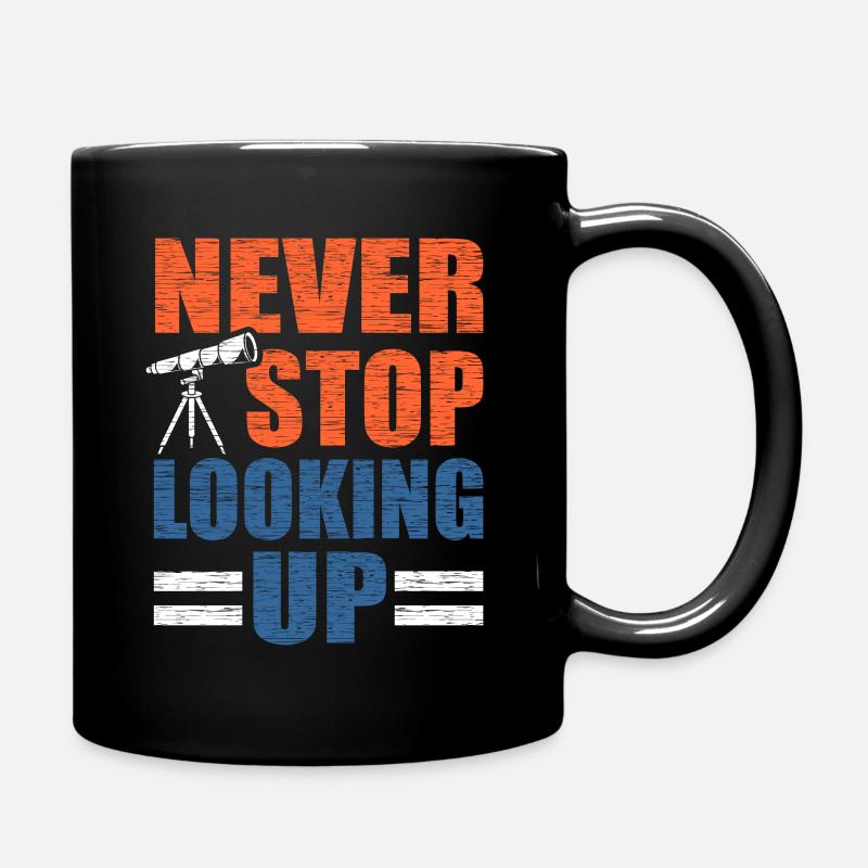 Astronomie - Tasse einfarbig - Schwarz