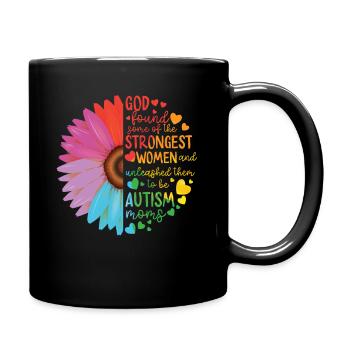 Autism Awareness - Full Colour Mug - black - Right