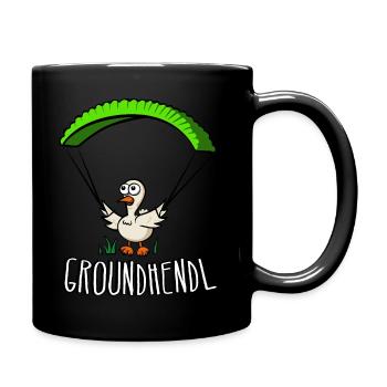 Groundhendl Groundhandling Hendl - Mug uni - noir - Droite