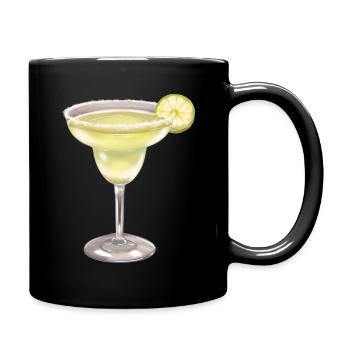 Margarita Cocktail - Mug uni - noir - Droite