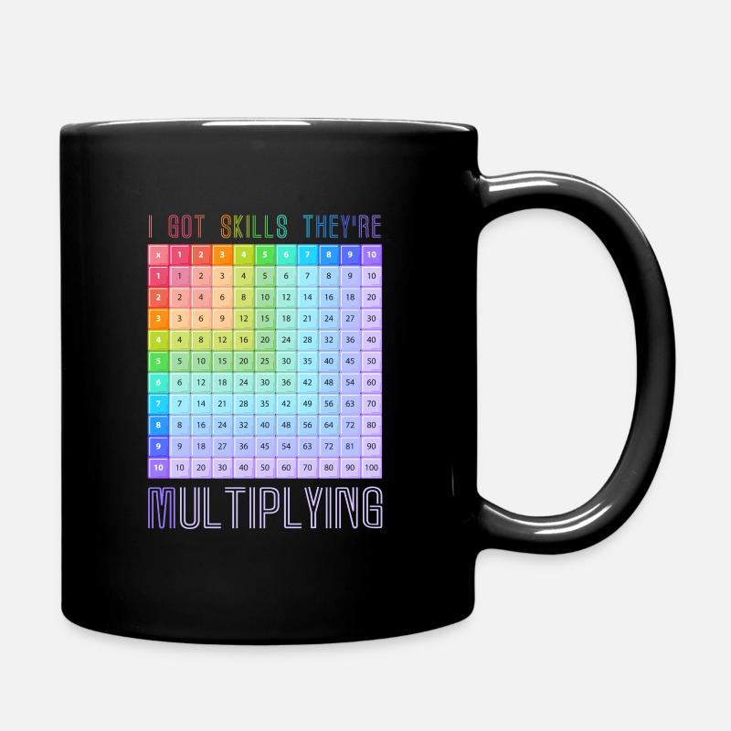 Mathe Design pour un fan de maths - Mug uni - noir