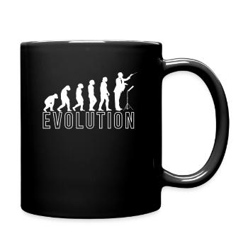 Evolution Dirigent T-Shirt Geschenk - Tasse einfarbig - Schwarz - Rechts