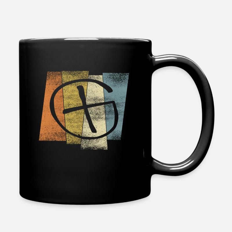 Geocaching Geocacher Geschenk Caches Geocache - Tasse einfarbig - Schwarz