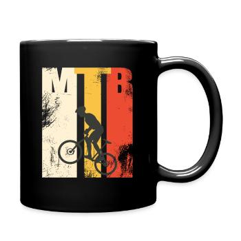 VTT VTT idée cadeau - Mug uni - noir - Droite