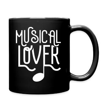 Amateurs de comédie musicale Fest Musicals Festival Musique - Mug uni - noir - Droite