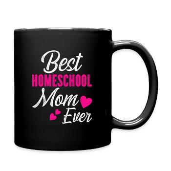 Meilleur Homeschool Mom Ever - Mug uni - noir - Droite