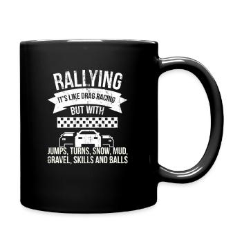 Rally Racing Coureurs - Mug uni - noir - Droite