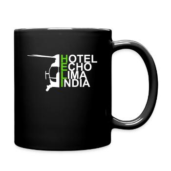 Hélicoptère hélicoptère hélico cadeau - Mug uni - noir - Droite