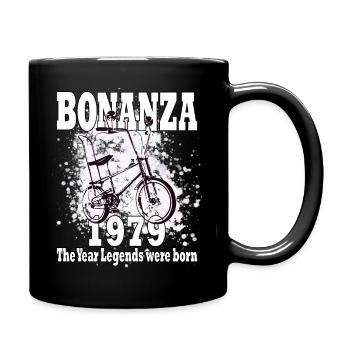 Bonanza 1979 - Geburtsjahr - Bonanzarad - Tasse einfarbig - Schwarz - Rechts