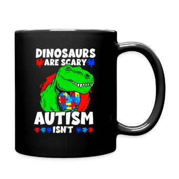 Autism Awareness - Full Colour Mug - black - Right