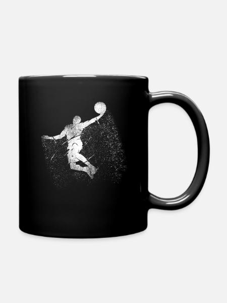 Basketball Sport basket-ball - Mug uni - noir