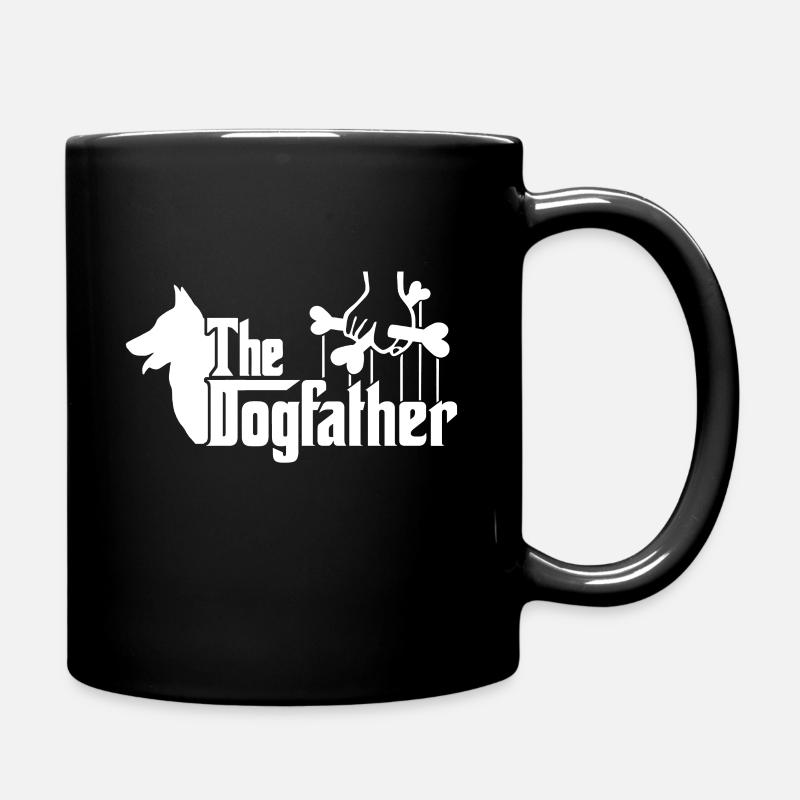 White Swiss Shepherd Saying - Full Colour Mug - black
