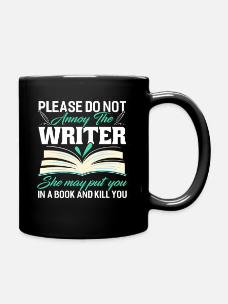 Auteur Livre Lire l’écrivain Leteratur Cadeau - Mug uni - noir
