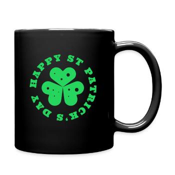 St Patricks Day, St Patricks Day, St Patricks Day - Tasse einfarbig - Schwarz - Rechts