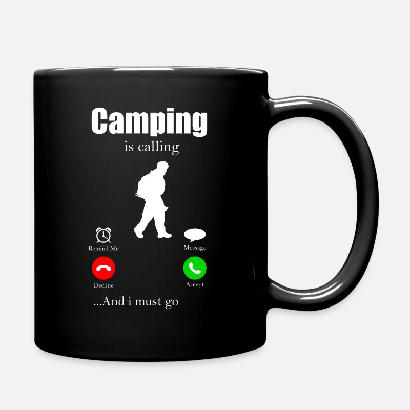 Campeurs - Mug uni - noir