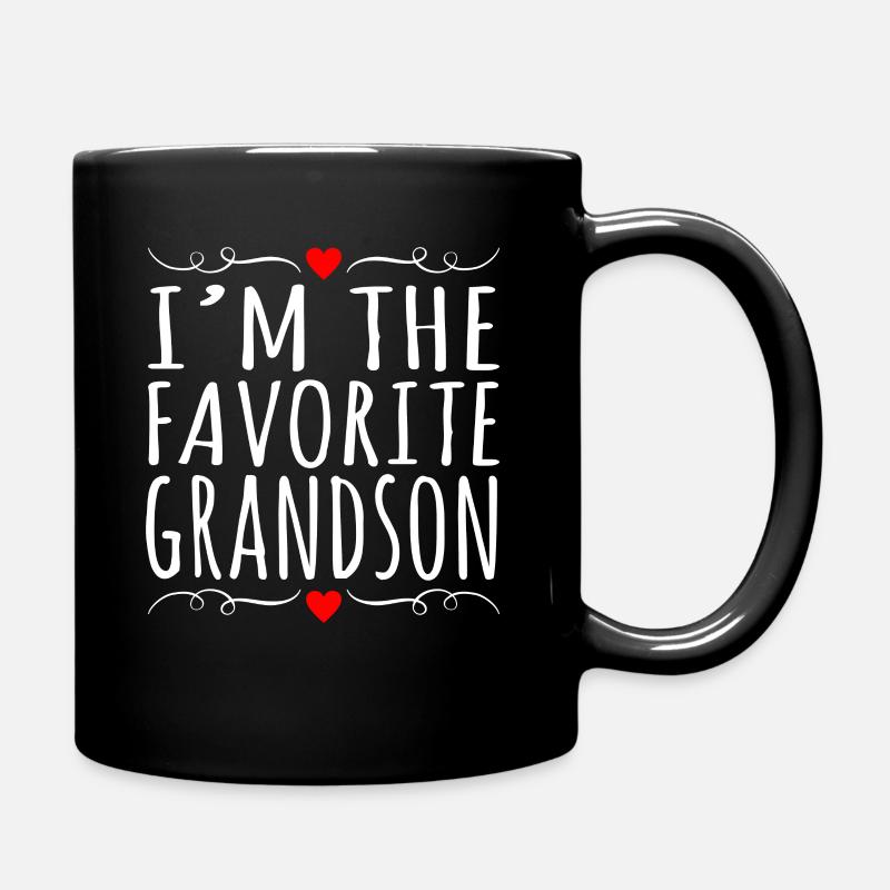 Petit-fils - Mug uni - noir