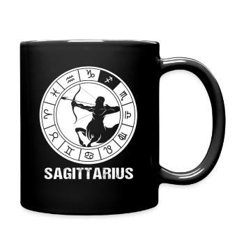 Zentaur - Tasse einfarbig - Schwarz - Rechts