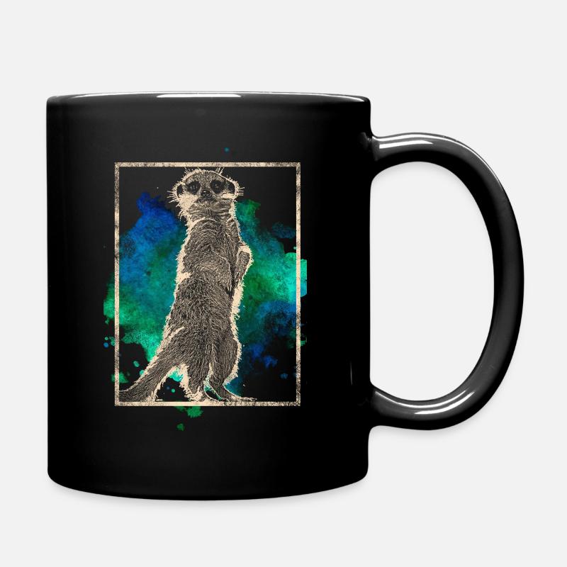 Suricate - Mug uni - noir