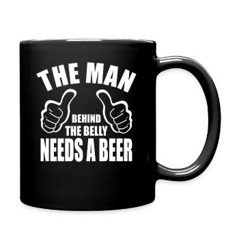 Bière Proverbes Buveurs de bière Drôle plaisir cadeau - Mug uni - noir - Droite