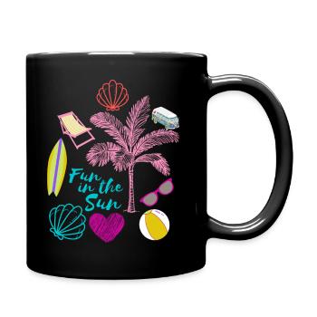 Fun in the Sun - Mug uni - noir - Droite
