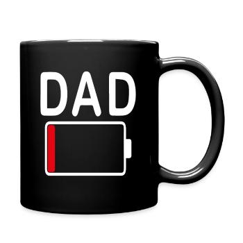 Chemise de batterie de papa, chemise drôle de papa, cadeau pour le nouveau - Mug uni - noir - Droite